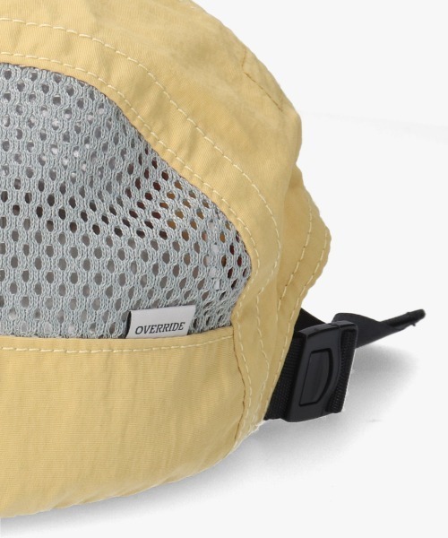 OVERRIDE（オーバーライド）の「OVERRIDE  TASLAN NYLON VENTED JET CAP / オーバーライド（キャップ・メンズ・ブラック/ベージュ/レッド/イエロー・FREE）」の20枚目の写真