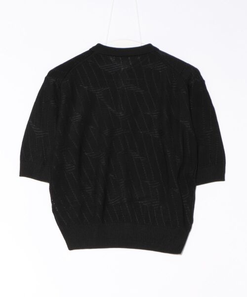セール】BRIGHT LACE KNIT POLO ブライト レース ニット