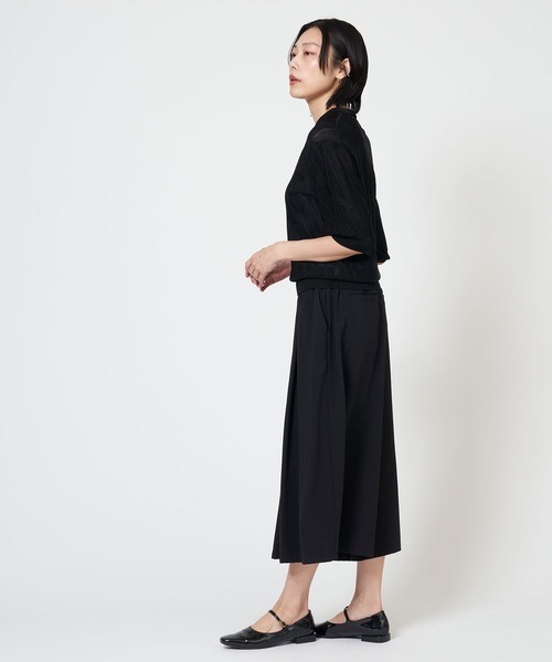 セール】BRIGHT LACE KNIT POLO ブライト レース ニット ポロシャツ