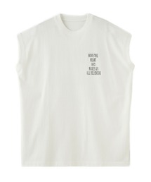 【WEB・一部店舗限定】SLEEVELESS HEART TEE