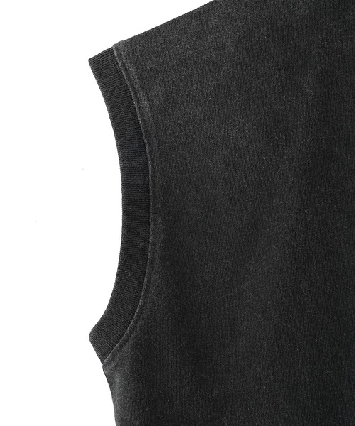 ROSE BUD(ローズバッド)の「【WEB・一部店舗限定】SLEEVELESS HEART TEE(Tシャツ/カットソー・レディース・グレー/ホワイト/ピンク・ONE SIZE)」の8枚目の写真