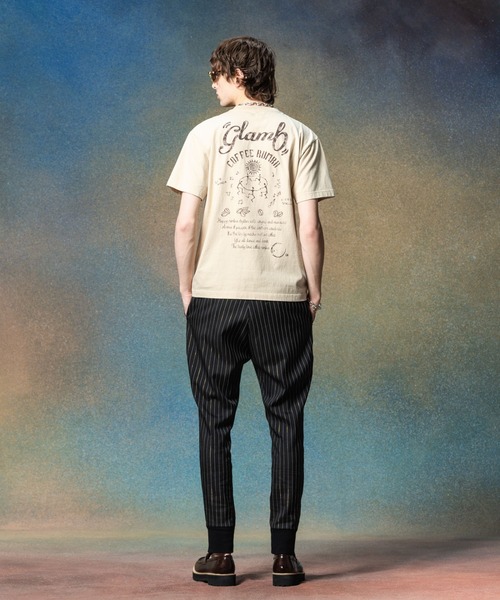 glamb(グラム)の「Coffee Rumba T-Shirt / コーヒールンバTシャツ(Tシャツ/カットソー・メンズ・ブラック/ホワイト/ベージュ・S/M/L)」の12枚目の写真