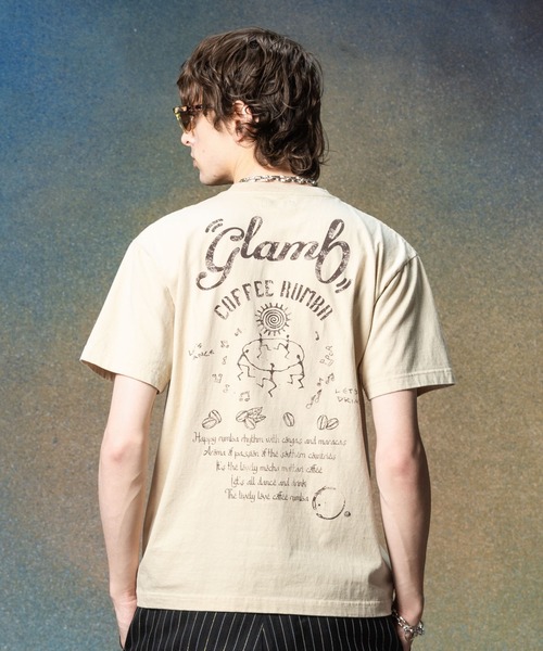glamb(グラム)の「Coffee Rumba T-Shirt / コーヒールンバTシャツ(Tシャツ/カットソー・メンズ・ブラック/ホワイト/ベージュ・S/M/L)」の10枚目の写真