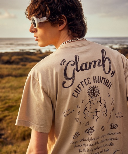 glamb(グラム)の「Coffee Rumba T-Shirt / コーヒールンバTシャツ(Tシャツ/カットソー・メンズ・ブラック/ホワイト/ベージュ・S/M/L)」の13枚目の写真