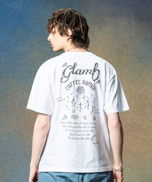 glamb(グラム)の「Coffee Rumba T-Shirt / コーヒールンバTシャツ(Tシャツ/カットソー・メンズ・ブラック/ホワイト/ベージュ・S/M/L)」の4枚目の写真