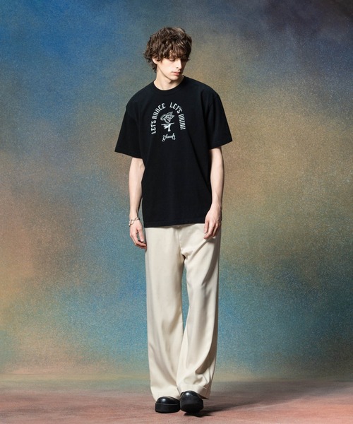 glamb(グラム)の「Coffee Rumba T-Shirt / コーヒールンバTシャツ(Tシャツ/カットソー・メンズ・ブラック/ホワイト/ベージュ・S/M/L)」の7枚目の写真