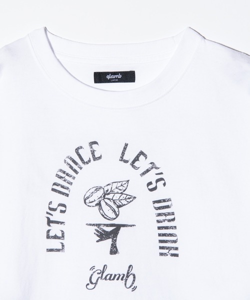 glamb(グラム)の「Coffee Rumba T-Shirt / コーヒールンバTシャツ(Tシャツ/カットソー・メンズ・ブラック/ホワイト/ベージュ・S/M/L)」の14枚目の写真