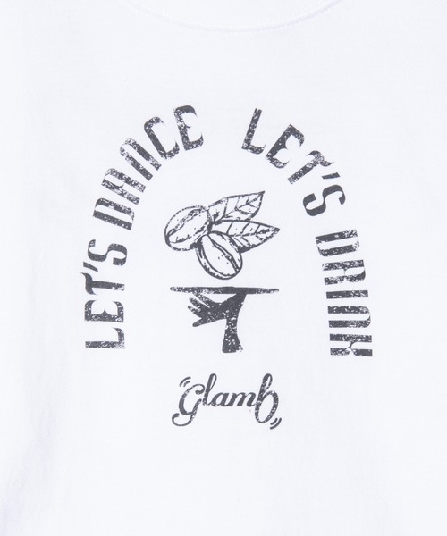glamb(グラム)の「Coffee Rumba T-Shirt / コーヒールンバTシャツ(Tシャツ/カットソー・メンズ・ブラック/ホワイト/ベージュ・S/M/L)」の16枚目の写真