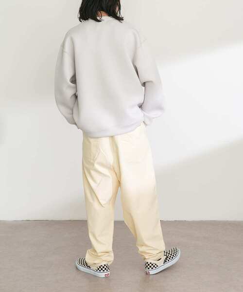 URBAN RESEARCH Sonny Label（アーバンリサーチサニーレーベル）の「ダンボールニットクルーネックプルオーバー（Tシャツ/カットソー・メンズ・チャコールグレー/ネイビー/グレー系その他・MEDIUM/LARGE/X-LARGE）」の16枚目の写真