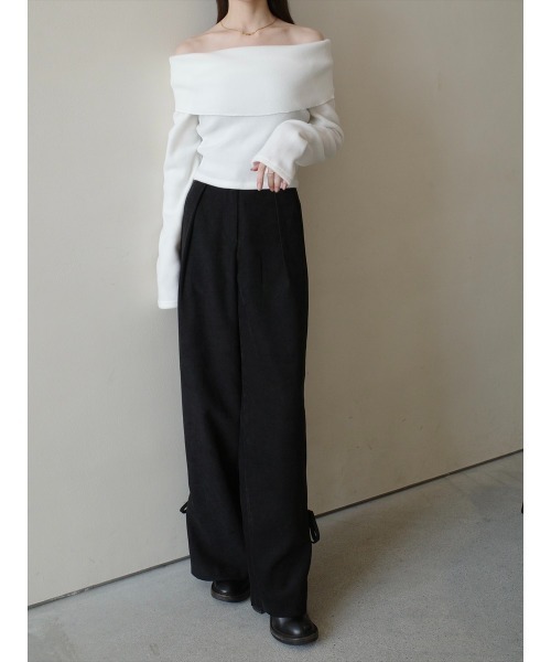 amel(エイメル)の「スフレフィールオフショルダートップス/ホワイト(Tシャツ/カットソー・レディース・ホワイト・FREE)」の11枚目の写真