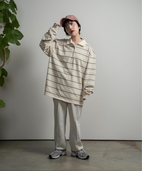 lawgy（ラウジー）の「simple embroidery cap / シンプルエンブロイダリーキャップ（キャップ・レディース・ブラック/ベージュ/ピンク/ボルドー/グレー・FREE）」の10枚目の写真