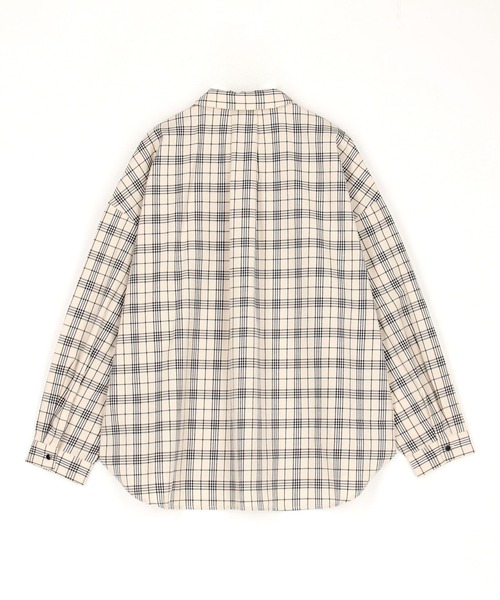 BEVERLY HILLS POLO CLUB（ビバリーヒルズポロクラブ）の「【BEVERLY HILLS POLO CLUB】ボウタイ付きビッグシャツ（シャツ/ブラウス・レディース・ブルー/オフホワイト/ベージュ・MEDIUM）」の20枚目の写真