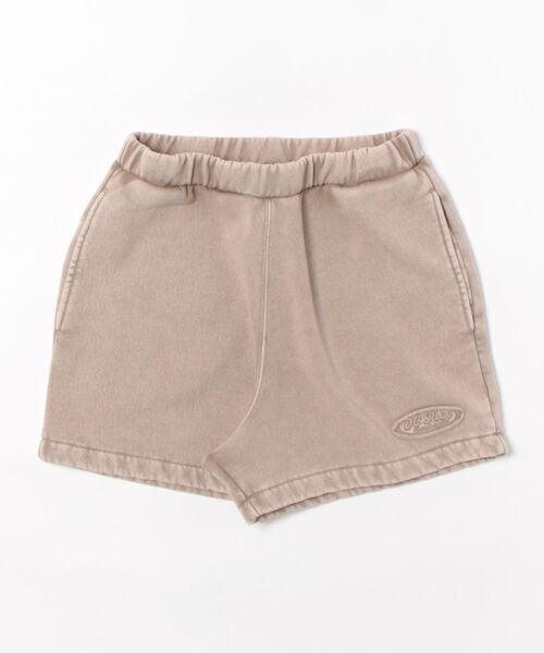 DC SHOES(ディーシーシューズ)の「25 WS HIDDEN FLEECE/DCレディーススウェットショートパンツ(スウェットパンツ・レディース・ベージュ系その他/ブラック系その他/スミクロ/ラベンダー・LARGE/MEDIUM)」の1枚目の写真