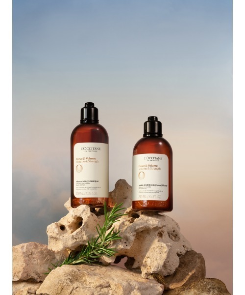 L'OCCITANE(ロクシタン)の「ボリューム&ストレングス トライアル トラベルサイズのシャンプー&コンディショナーセット(ヘアケアキット/ギフトセット・レディース・その他・FREE)」の3枚目の写真