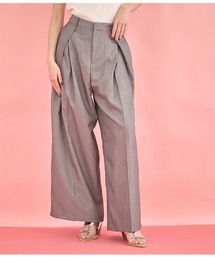 Settimissimo | タックデザイン ワイド パンツ(その他パンツ)