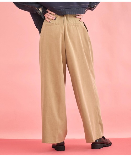 Settimissimo(セッティミッシモ)の「タックデザイン ワイド パンツ(その他パンツ・レディース・ライトグレー/ダークグレー/キャメル・FREE)」の21枚目の写真