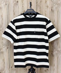 WIDE BORDER POCKET T-SHIRT/ワイドボーダー ポケットTシャツ