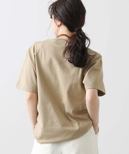 Gready Brilliant(グレディブリリアン)の「UNDERフロッキーTシャツ(Tシャツ/カットソー・レディース・ベージュ・M)」の20枚目の写真