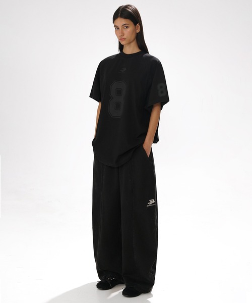 MASONPRINCE(メイソンプリンス)の「ルーズフィット シンプルロゴ スウェットパンツ XXK4329【MASONPRINCE】(スウェットパンツ・メンズ・ブラック/ライトブルー/アイボリー/ホワイト系その他/オレンジ・L/M/S/XL)」の13枚目の写真