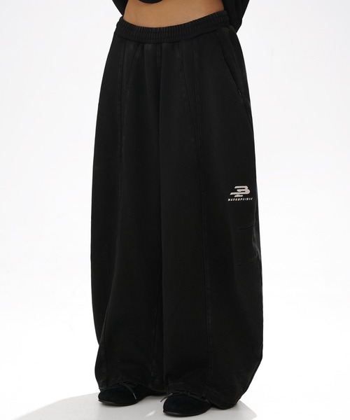 MASONPRINCE(メイソンプリンス)の「ルーズフィット シンプルロゴ スウェットパンツ XXK4329【MASONPRINCE】(スウェットパンツ・メンズ・ブラック/ライトブルー/アイボリー/ホワイト系その他/オレンジ・L/M/S/XL)」の14枚目の写真