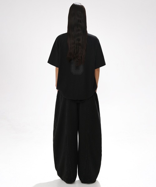 MASONPRINCE(メイソンプリンス)の「ルーズフィット シンプルロゴ スウェットパンツ XXK4329【MASONPRINCE】(スウェットパンツ・メンズ・ブラック/ライトブルー/アイボリー/ホワイト系その他/オレンジ・L/M/S/XL)」の16枚目の写真