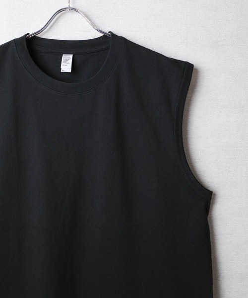 INNOCENT（イノセント）の「【DF001】【D-FACTORY】6.6オンス プレミアム コンフォート ノースリーブ（タンクトップ・メンズ・ブラック/ホワイト・LARGE/X-LARGE/MEDIUM）」の13枚目の写真
