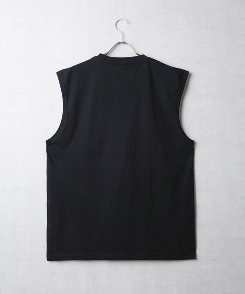 INNOCENT（イノセント）の「【DF001】【D-FACTORY】6.6オンス プレミアム コンフォート ノースリーブ（タンクトップ・メンズ・ブラック/ホワイト・LARGE/X-LARGE/MEDIUM）」の16枚目の写真