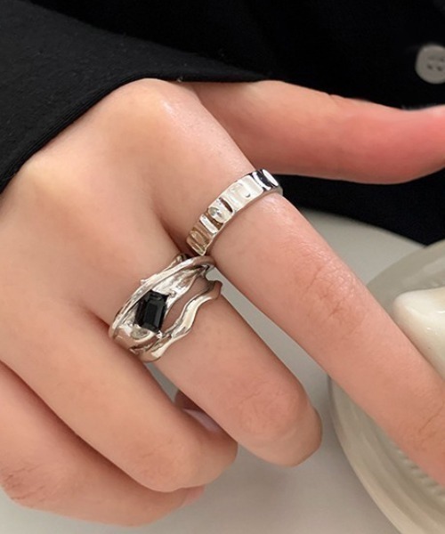 Vipoa(ヴィポア)の「2つセット Elegant Silver Ring(リング・レディース・シルバー・FREE)」の9枚目の写真