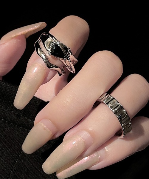 Vipoa(ヴィポア)の「2つセット Elegant Silver Ring(リング・レディース・シルバー・FREE)」の19枚目の写真