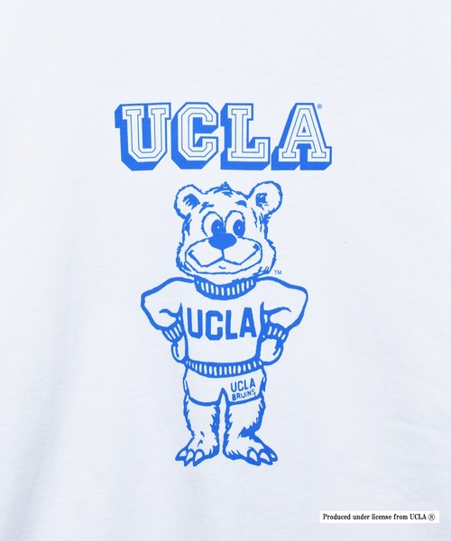 UCLA(ユーシーエルエー)の「【UCLA】 別注ロングスリーブプリントTEE ロンT(Tシャツ/カットソー・メンズ・トップグレー/ネイビー/ホワイト・2/3/4)」の6枚目の写真