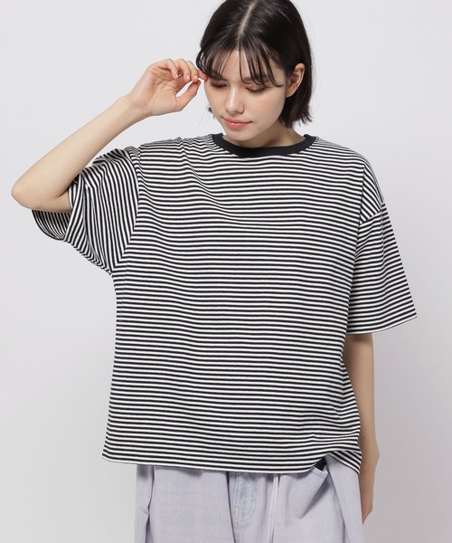 ⭐︎希少レア⭐︎ Kolor ac部 コラボ Tシャツ カラー 天竺 限定モデル 新品 kolor カラー 21SS 強撚天竺 S/S KNIT ドッキングニット
