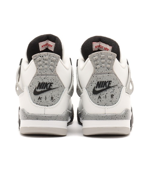 ジョーダン ブランド エア ジョーダン 4 レトロ GS JORDAN BRAND AIR JORDAN 4 RETRO (GS) WHITE/FIRE RED-BLACK