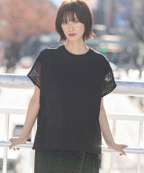 サイドレースプルオーバー（Tシャツ/カットソー）｜Munich