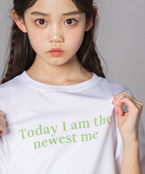 ZIDDY（ジディ）の「オーバーメッシュTシャツ＆半袖Tシャツセット(130~160cm)（セットアップ・キッズ・ホワイト/ブラック・140cm/150cm/130cm/FREE）」の11枚目の写真