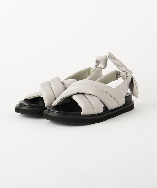 BEAUTY&YOUTH UNITED ARROWS(ビューティーアンドユースユナイテッドアローズ)の「バックリボンストラップ サンダル(サンダル・レディース・ブラック/ライトグレー・36/38/37)」の10枚目の写真