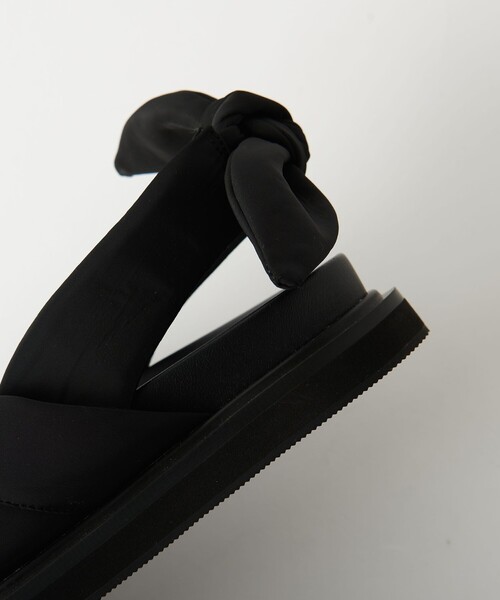 BEAUTY&YOUTH UNITED ARROWS(ビューティーアンドユースユナイテッドアローズ)の「バックリボンストラップ サンダル(サンダル・レディース・ブラック/ライトグレー・36/38/37)」の20枚目の写真