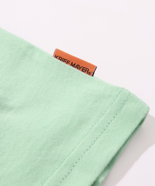 KRIFF MAYER Kid's Collection（クリフメイヤーキッズコレクション）の「【綿100％】光る！生き物Tシャツ（深海）（Tシャツ/カットソー・キッズ・ライトグリーン/ネイビー/オフホワイト/サックスブルー・150/140/130/120/170/160）」の10枚目の写真