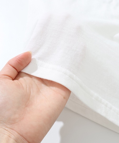 KRIFF MAYER Kid's Collection（クリフメイヤーキッズコレクション）の「【綿100％】光る！生き物Tシャツ（深海）（Tシャツ/カットソー・キッズ・ライトグリーン/ネイビー/オフホワイト/サックスブルー・150/140/130/120/170/160）」の6枚目の写真