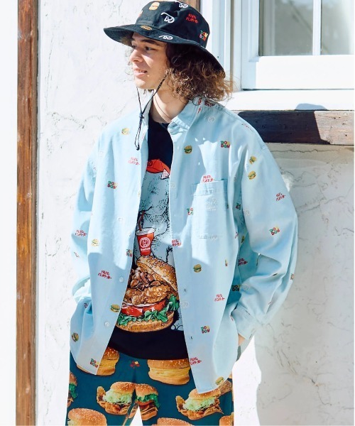 go slow caravan(ゴースローキャラバン)の「DOMDOM × gsc 綿レーヨンデニム L/Sシャツ(シャツ/ブラウス・メンズ・ダークインディゴブルー/ライトインディゴブルー・LARGE/X-LARGE/MEDIUM)」の16枚目の写真