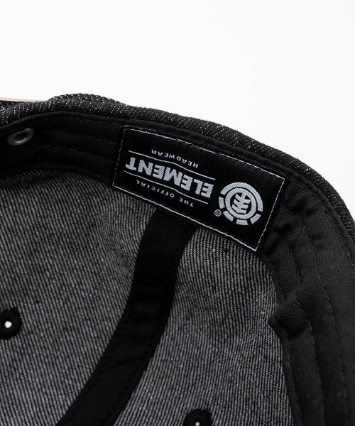ELEMENT(エレメント)の「ELEMENT メンズ EMBLEM CAP キャップ 【2025年春夏モデル】/エレメントロゴコットンデニムキャップ(キャップ・メンズ・ブラック/グリーン系その他/ネイビー・FREE)」の13枚目の写真