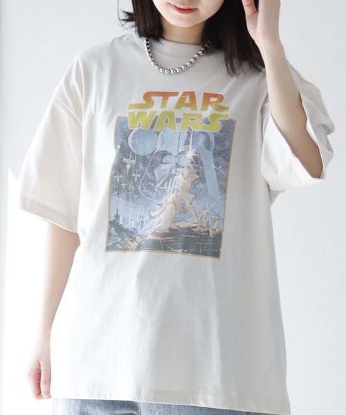 希少❗スターウォーズ　ヴィンテージTシャツ　両面プリント マークエコー スターウォーズ 両面プリント Tシャツ 00s