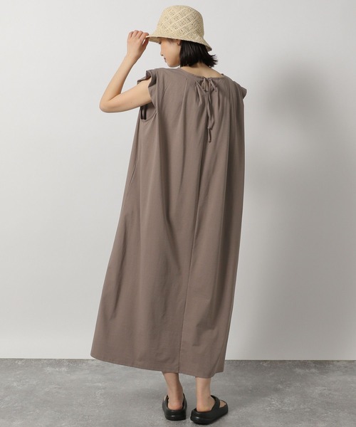 LAKOLE（ラコレ）の「【多機能ウェア】ラッシュガードタックワンピース / 291818（ワンピース・レディース・モカ/ブラック・FREE）」の7枚目の写真