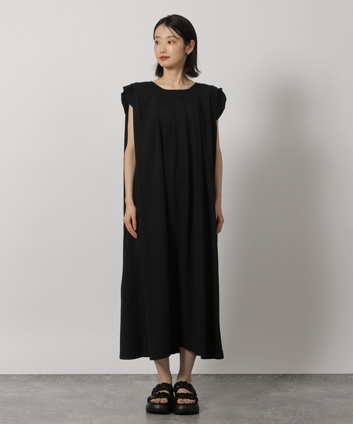 LAKOLE（ラコレ）の「【多機能ウェア】ラッシュガードタックワンピース / 291818（ワンピース・レディース・モカ/ブラック・FREE）」の8枚目の写真