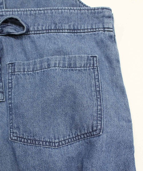 RNA-N（アールエヌエーエヌ）の「D1672 ＶＩＮＴＡＧＥ　ＦＩＮＩＳＨサロペット（スカート・レディース・ブルー系その他/キナリ/ワンウォッシュ・FREE）」の17枚目の写真