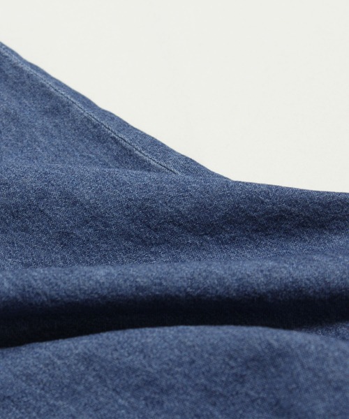 RNA-N（アールエヌエーエヌ）の「D1672 ＶＩＮＴＡＧＥ　ＦＩＮＩＳＨサロペット（スカート・レディース・ブルー系その他/キナリ/ワンウォッシュ・FREE）」の18枚目の写真