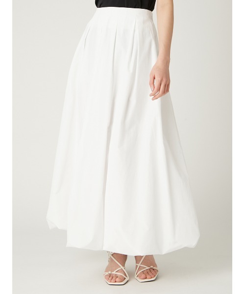 FRAY I.D(フレイアイディー)の「タックロングバルーンスカート(スカート・レディース・ブルー/ブラック/ホワイト・0/1)」の17枚目の写真