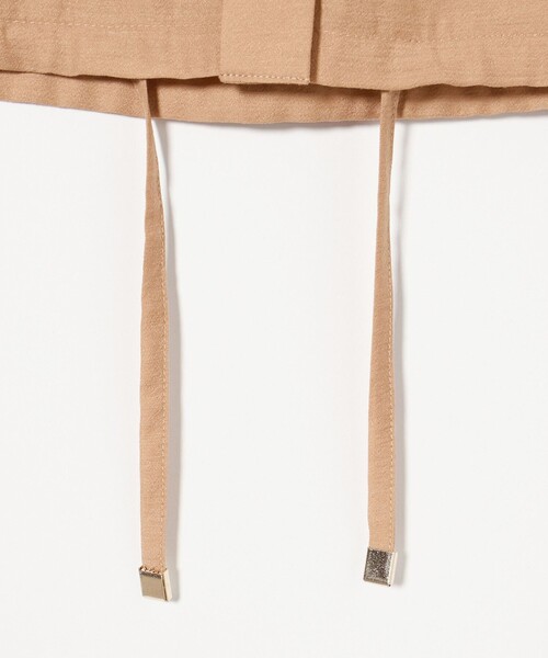 green label relaxing（グリーンレーベルリラクシング）の「シアー バンドカラー ショートスリーブ シャツ（シャツ/ブラウス・レディース・ブラック/ライトピンク/オフホワイト・FREE）」の6枚目の写真