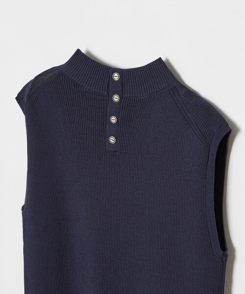 美品★allureville アルアバイル　ロゴプルオーバー　ニット 24SS バック釦プルオーバー（ニット/セーター）｜allureville