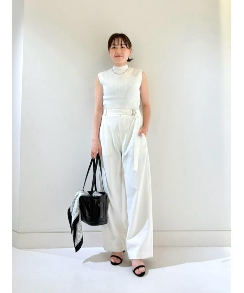 【未使用品】アルアバイル 2024AW バックスリットプルオーバー 現行 M 白 シャイニーラクーンバックスリットプルオーバー|allureville