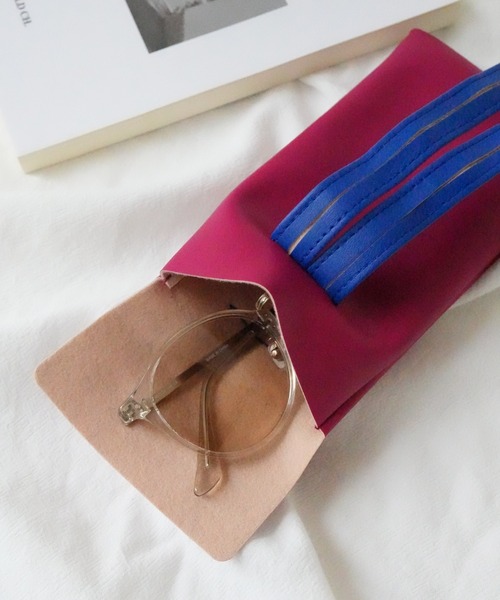 poppyさん専用 eyebrella バイカラー サングラス ケース付き YGG☆新品 ツーブリッジ カラーレンズ サングラス 赤 ピンク